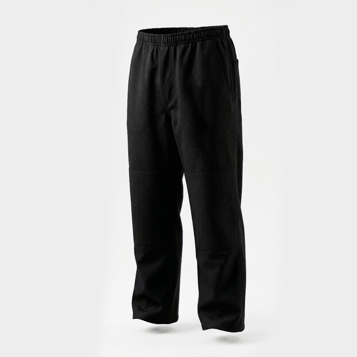 Gaberdine Double Knee Pant (Black)