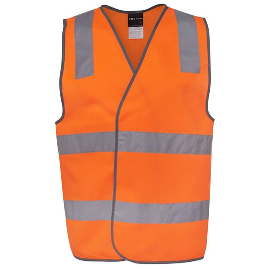 Hi-Vis Reflective Safety Vest - Orange