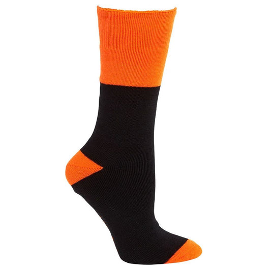 Hi-Vis Socks (3 Pack) - Orange/Black