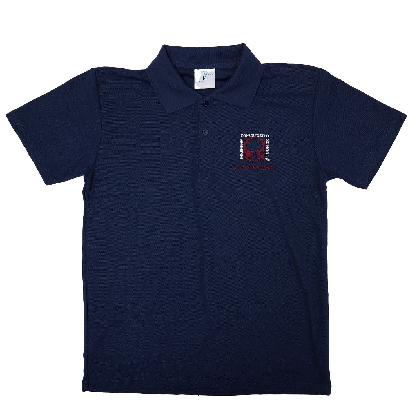 Polo Short Sleeve Navy Pakenham Consolidated PS Grade 6 - Navy