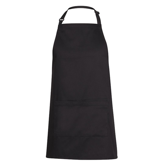 Chefs Apron with Pocket - Black