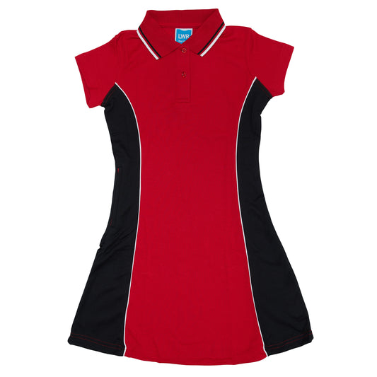 Harper Dress - Red/Black