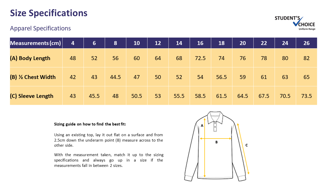 Southern Autistic School Long Sleeve Polo - Sky (Uppers)