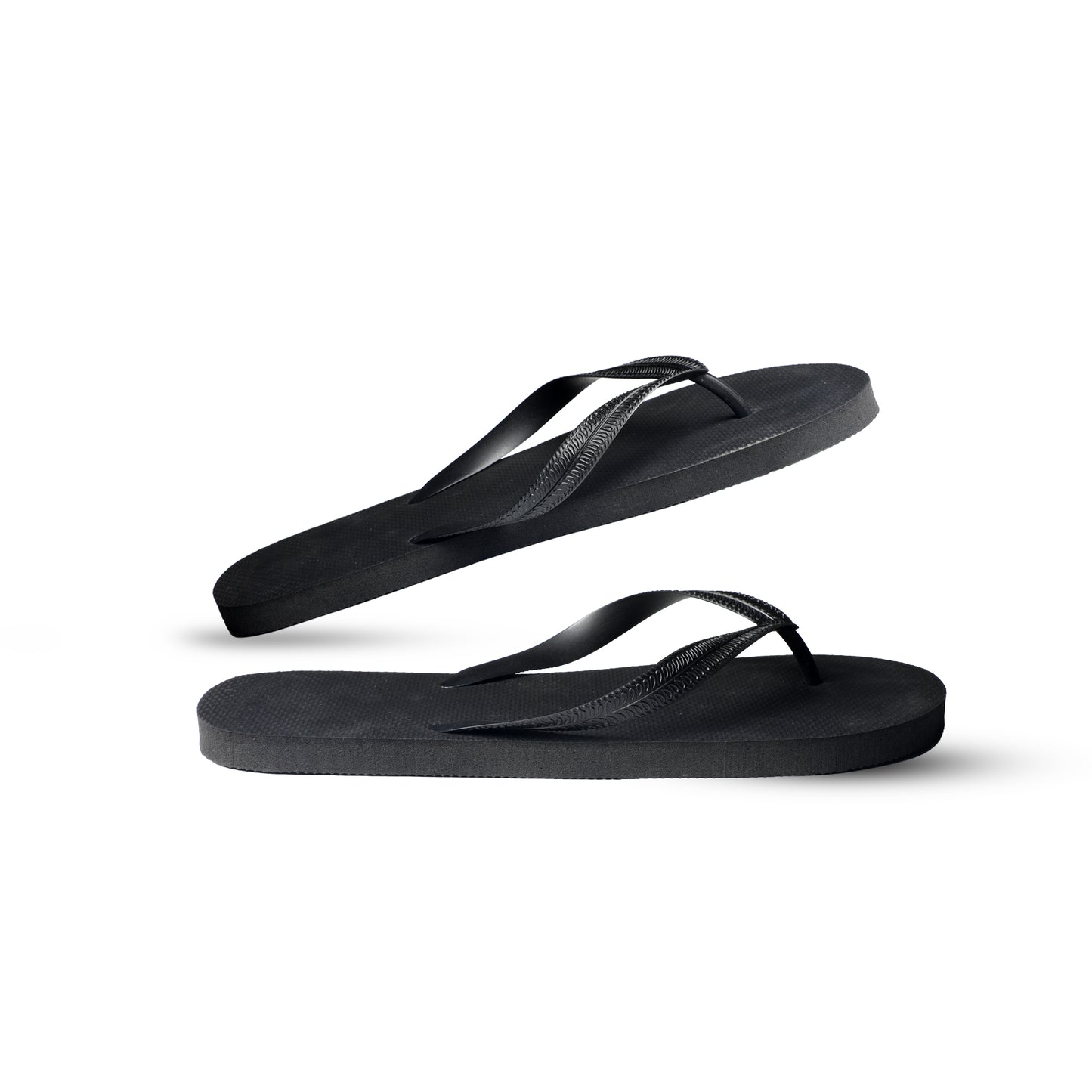 Non Slip Thongs Black