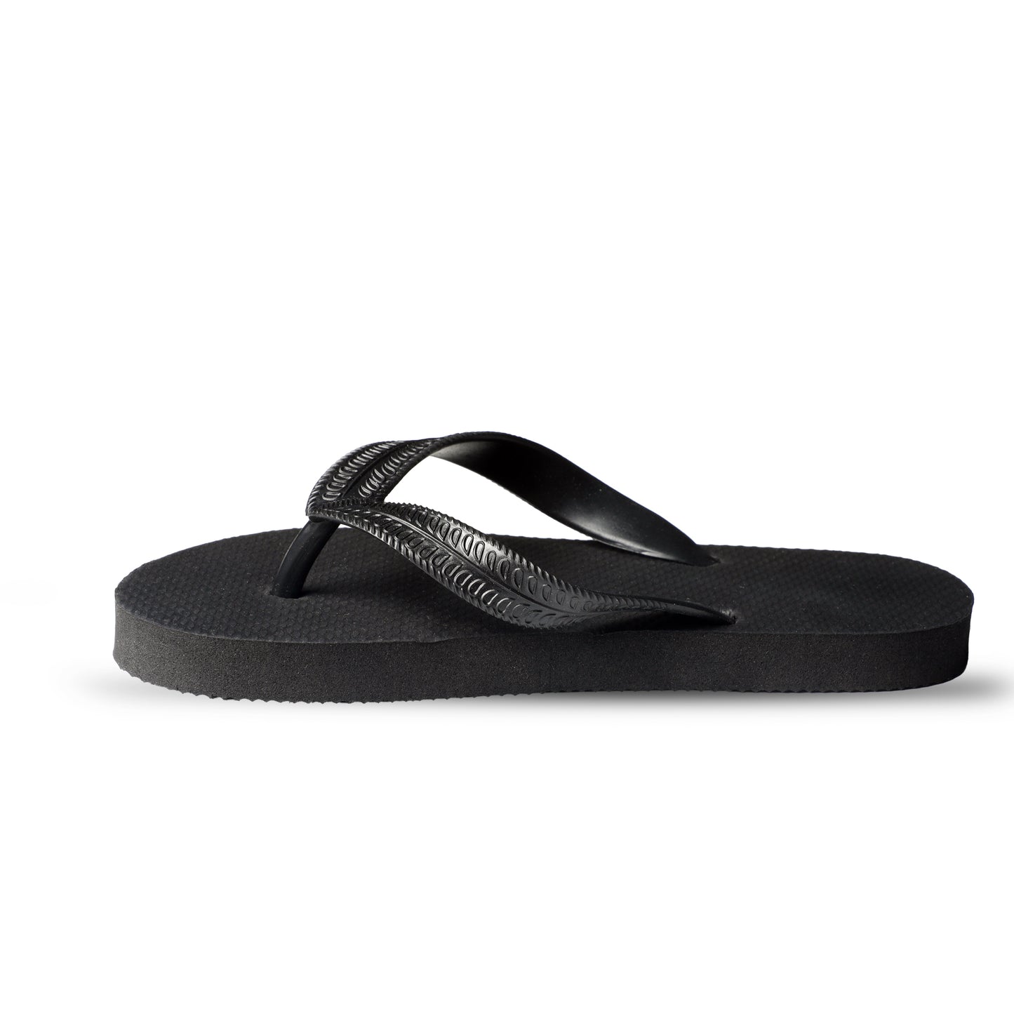 Non Slip Thongs Black