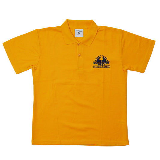 Cranbourne West PS Short Sleeve Polo - Gold