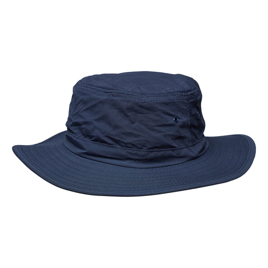 Microfibre Adjustable Bucket Hat - Navy